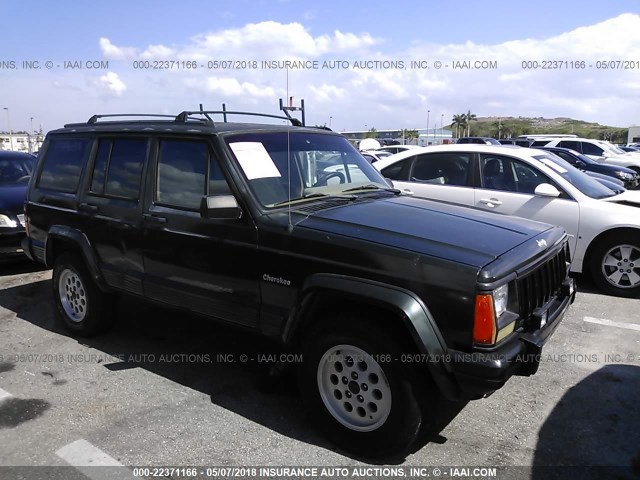 1J4FT68S3TL331968 - 1996 JEEP CHEROKEE SPORT/CLASSIC GREEN photo 1