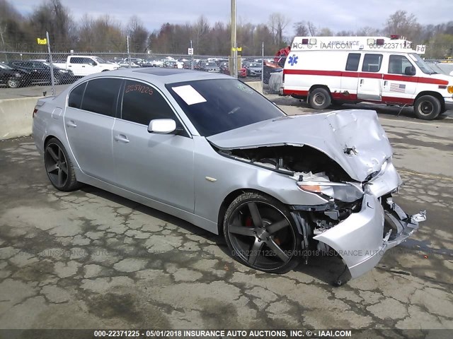 WBANA53524B846886 - 2004 BMW 525 I SILVER photo 1