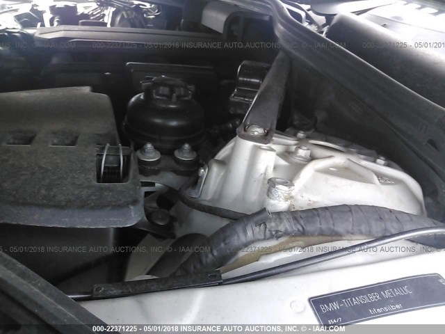 WBANA53524B846886 - 2004 BMW 525 I SILVER photo 10