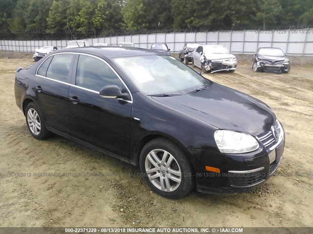 3VWEG71K67M123901 - 2007 VOLKSWAGEN JETTA BLACK photo 1