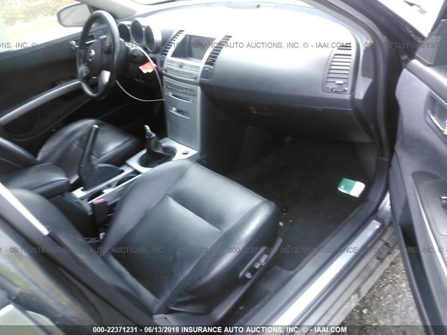 1N4BA41E65C870029 - 2005 NISSAN MAXIMA SE/SL GRAY photo 5