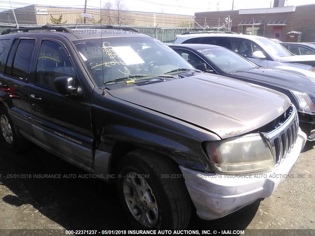 1J4GW48S1YC308812 - 2000 JEEP GRAND CHEROKEE LAREDO TAN photo 6