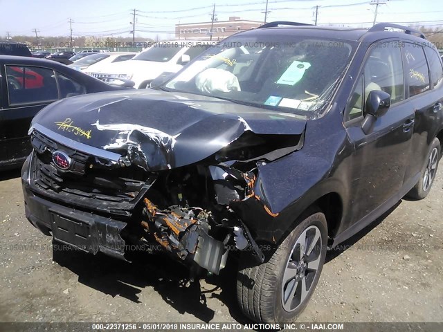 JF2SJAEC4JH409055 - 2018 SUBARU FORESTER 2.5I PREMIUM BLACK photo 6