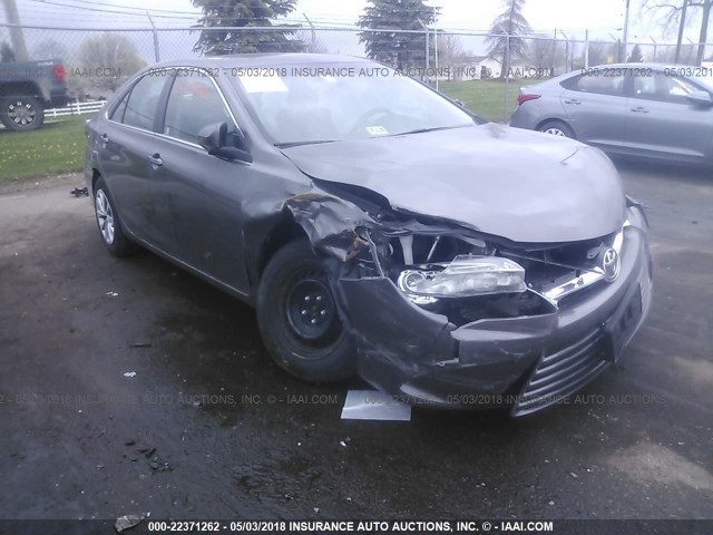 4T1BF1FK7HU416729 - 2017 TOYOTA CAMRY LE/XLE/SE/XSE GRAY photo 1