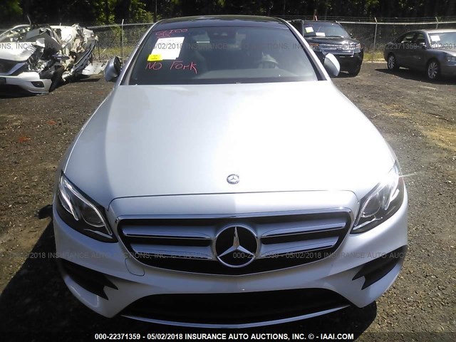 WDDZF4KB7HA173571 - 2017 MERCEDES-BENZ E 300 4MATIC SILVER photo 6