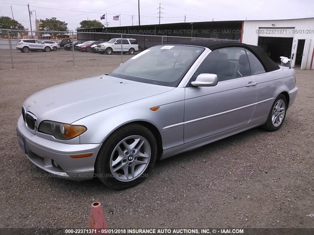 WBABW334X4PL24140 - 2004 BMW 325 CI SILVER photo 2