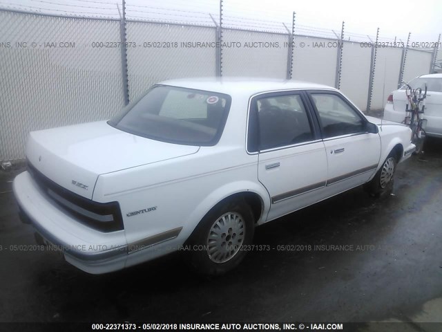 1G4AG55M0S6437095 - 1995 BUICK CENTURY SPECIAL WHITE photo 4