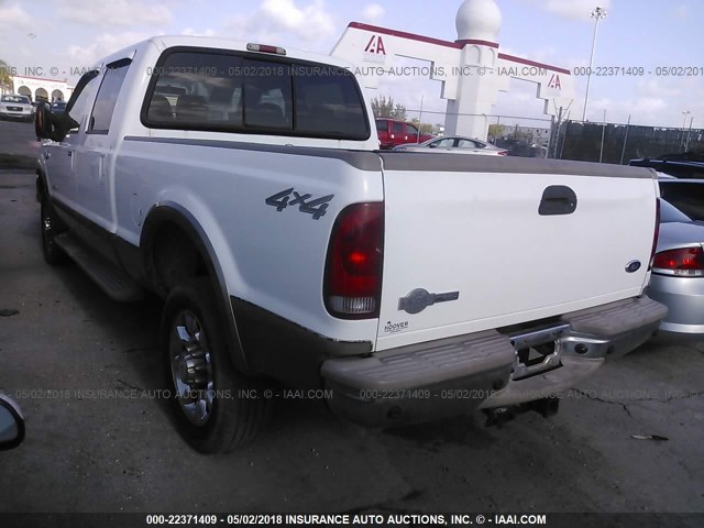 1FTSW31P84EB76856 - 2004 FORD F350 SRW SUPER DUTY WHITE photo 3