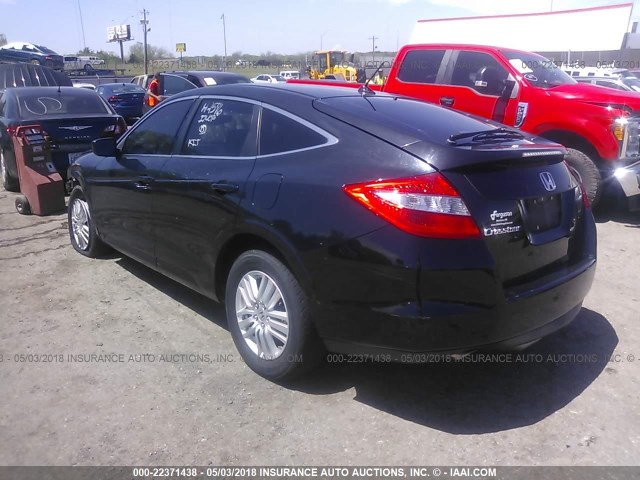 5J6TF3H51CL003080 - 2012 HONDA CROSSTOUR EXL შავი ფოტო 3