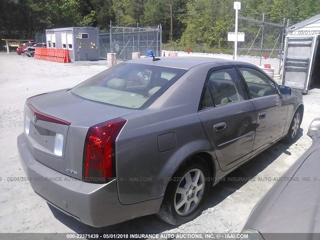 1G6DP577560196770 - 2006 CADILLAC CTS HI FEATURE V6 GOLD photo 4