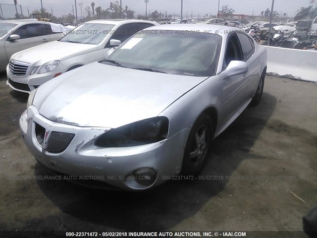 2G2WS522541341358 - 2004 PONTIAC GRAND PRIX GT2 GRAY photo 2