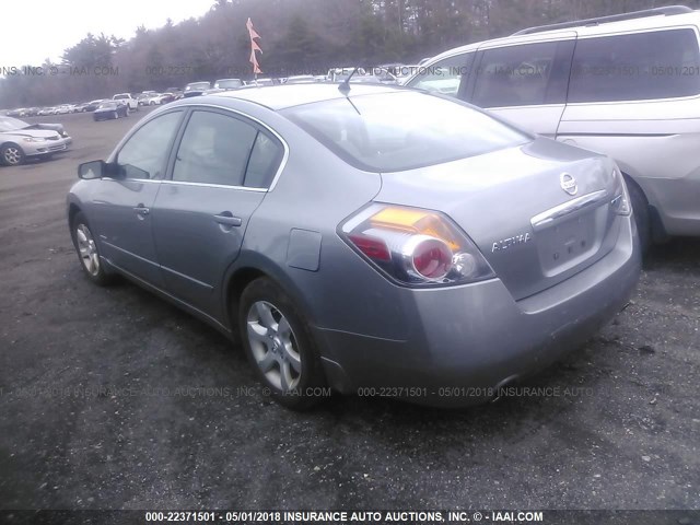 1N4CL21E99C178338 - 2009 NISSAN ALTIMA HYBRID SILVER photo 3