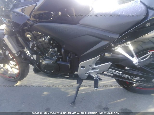 MLHPC4413D5000029 - 2013 HONDA CBR500 R BLACK photo 9