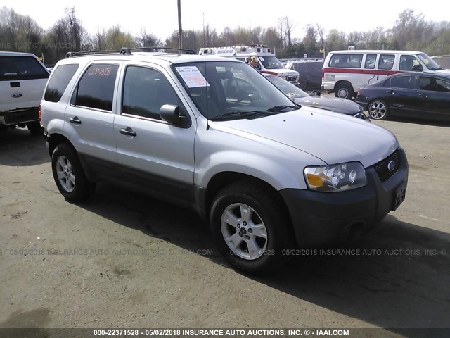 1FMYU93156KA24707 - 2006 FORD ESCAPE XLT GRAY photo 1