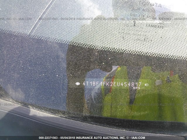 4T1BF1FK2EU454817 - 2014 TOYOTA CAMRY L/SE/LE/XLE 白色 照片 9