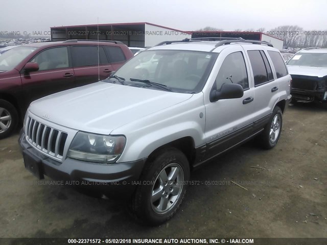 1J4GW48J64C279213 - 2004 JEEP GRAND CHEROKEE LAREDO/COLUMBIA/FREEDOM 银色 照片 2