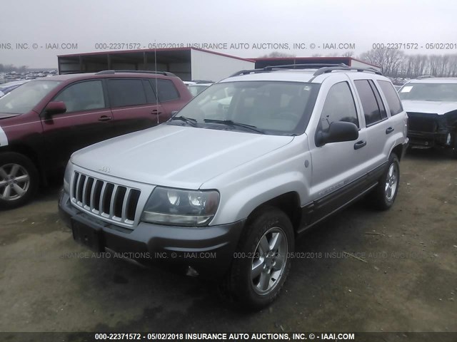 1J4GW48J64C279213 - 2004 JEEP GRAND CHEROKEE LAREDO/COLUMBIA/FREEDOM SILVER photo 6