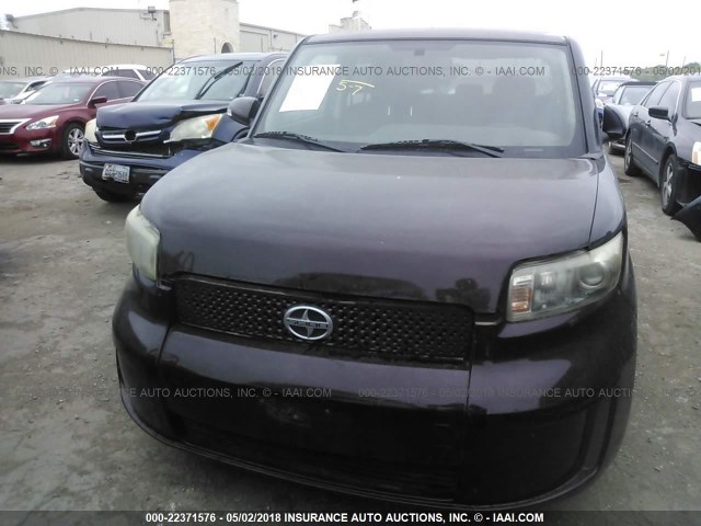 JTLKE50E691064915 - 2009 TOYOTA SCION XB იასამნისფერი ფოტო 6