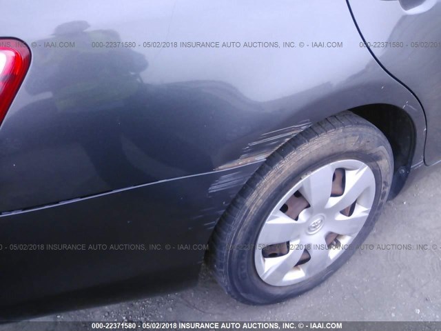 4T1BE46K28U218399 - 2008 TOYOTA CAMRY CE/LE/XLE/SE GRAY photo 6