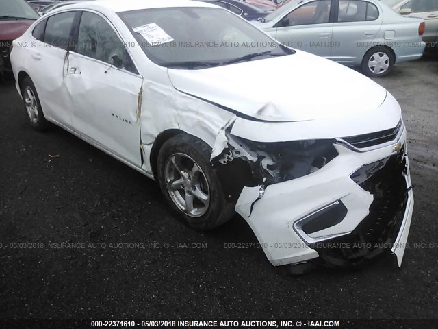 1G1ZC5ST3GF228870 - 2016 CHEVROLET MALIBU LS 白色 照片 6