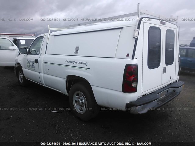 1GCEC14VX4Z334112 - 2004 CHEVROLET SILVERADO C1500 WHITE photo 3