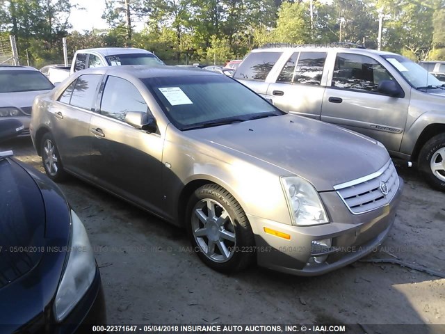 1G6DE677960218987 - 2006 CADILLAC STS Champagne photo 1