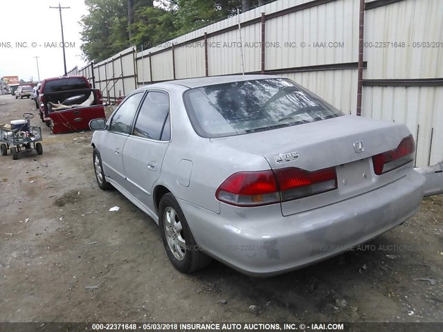 1HGCG56681A137878 - 2001 HONDA ACCORD EX GRAY photo 3