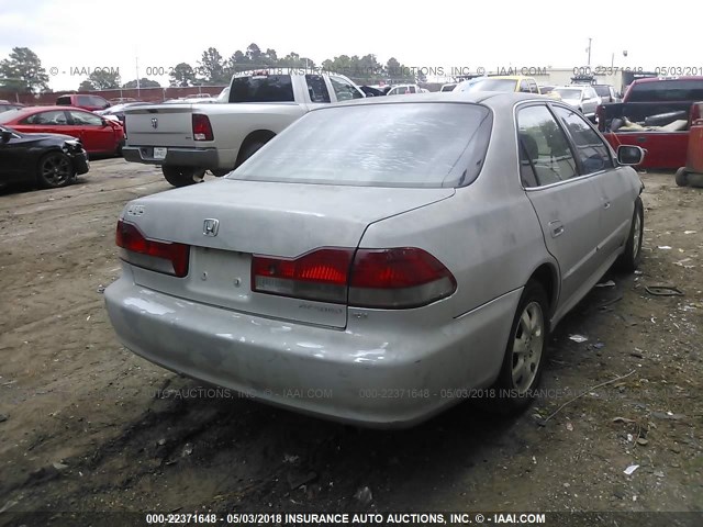 1HGCG56681A137878 - 2001 HONDA ACCORD EX GRAY photo 4