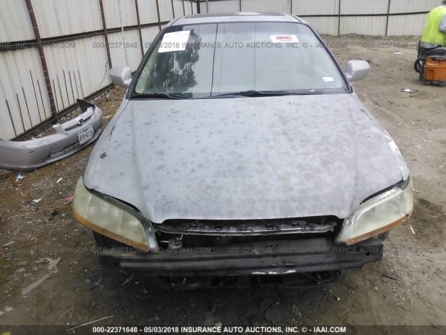 1HGCG56681A137878 - 2001 HONDA ACCORD EX GRAY photo 6