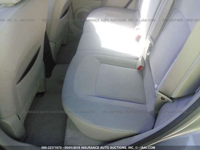 JN8AS5MTXBW166224 - 2011 NISSAN ROGUE S/SV/KROM GRAY photo 8