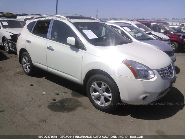 JN8AS58V69W183902 - 2009 NISSAN ROGUE S/SL WHITE photo 1