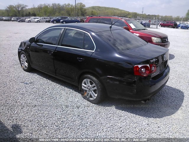 3VWEF71K67M067767 - 2007 VOLKSWAGEN JETTA WOLFSBURG 黑色 照片 3