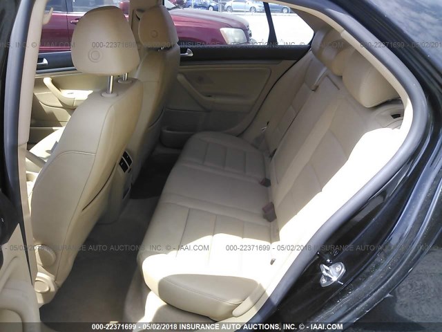 3VWEF71K67M067767 - 2007 VOLKSWAGEN JETTA WOLFSBURG 黑色 照片 8