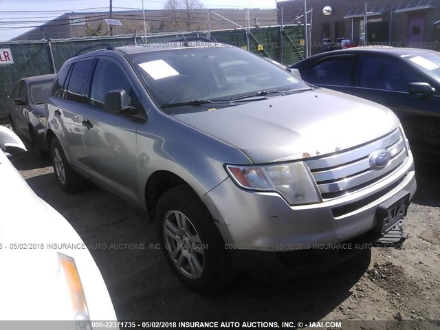 2FMDK36C08BB12351 - 2008 FORD EDGE SE GRAY photo 1