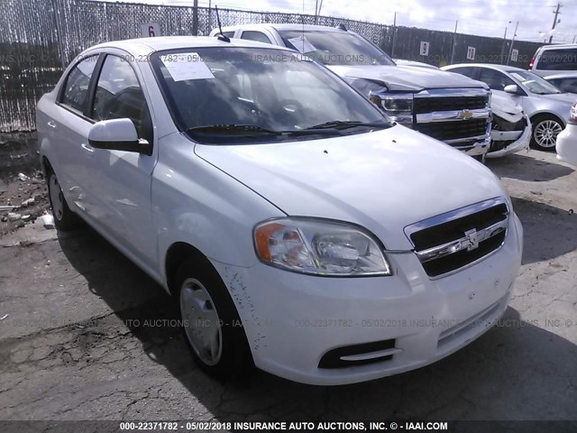 KL1TD5DE7BB200666 - 2011 CHEVROLET AVEO LS/LT 白色 照片 1