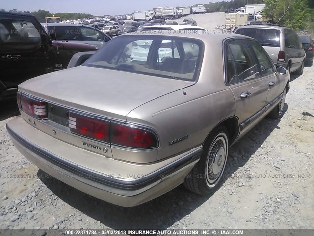 1G4HP52LXRH459419 - 1994 BUICK LESABRE CUSTOM TAN photo 4