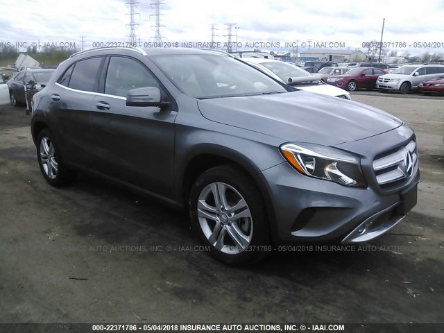 WDCTG4GB3HJ352819 - 2017 MERCEDES-BENZ GLA 250 4MATIC GRAY photo 1