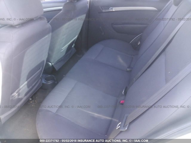 KL1TD56E99B377615 - 2009 CHEVROLET AVEO LS/LT 白色 照片 8