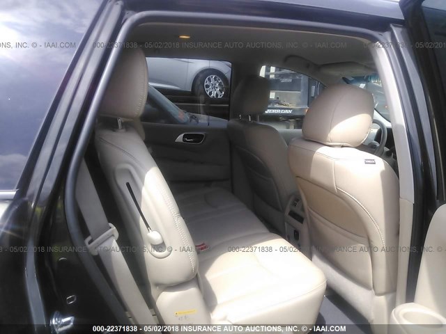 5N1AR2MM9FC709922 - 2015 NISSAN PATHFINDER S/SV/SL/PLATINUM 绿色 照片 8