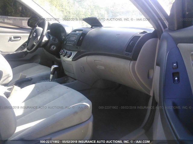 KMHDU46D58U289125 - 2008 HYUNDAI ELANTRA GLS/SE/LIMITED GRAY photo 5