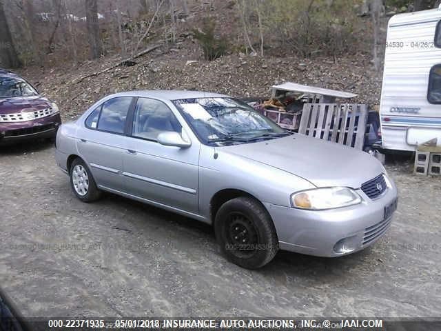 3N1CB51D52L590436 - 2002 NISSAN SENTRA XE/GXE SILVER photo 1