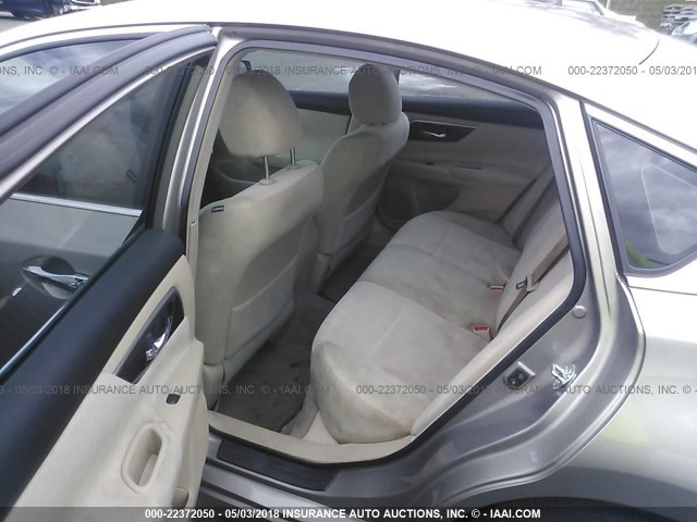 1N4AL3AP4DC255690 - 2013 NISSAN ALTIMA 2.5/S/SV/SL BEIGE photo 8