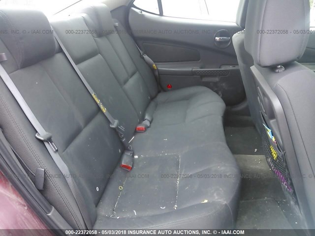 2G2WR524341357880 - 2004 PONTIAC GRAND PRIX GTP ბურგუნდია ფოტო 8