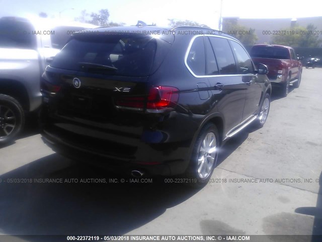 5UXKR2C59G0R71704 - 2016 BMW X5 SDRIVE35I BLACK photo 4