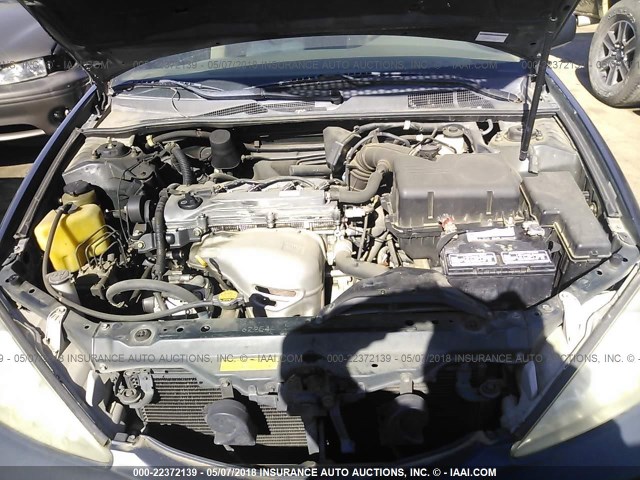 JTDBE32K120100766 - 2002 TOYOTA CAMRY LE/XLE/SE Yaşıl foto 10