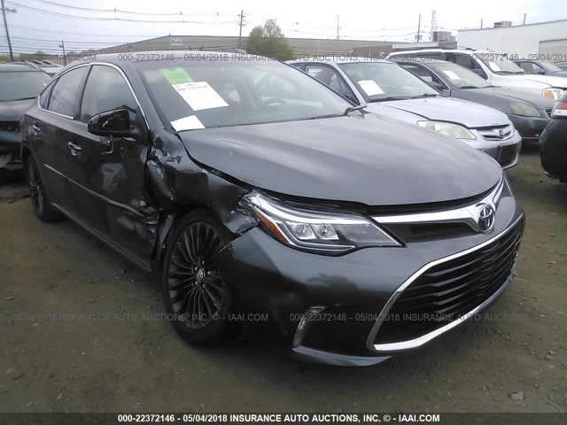 4T1BK1EB7GU221113 - 2016 TOYOTA AVALON XLE PLUS/PREMIUM/TOUR/LTD GRAY photo 1