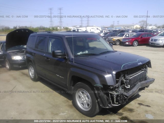 1C4NJPBA3GD743899 - 2016 JEEP PATRIOT SPORT GRAY photo 1