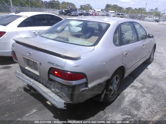 4T1BF12B5VU201027 - 1997 TOYOTA AVALON XL/XLS GOLD photo 4