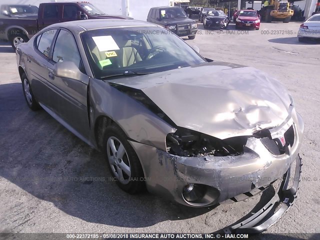 2G2WP552171161067 - 2007 PONTIAC GRAND PRIX ბეჟი ფოტო 1