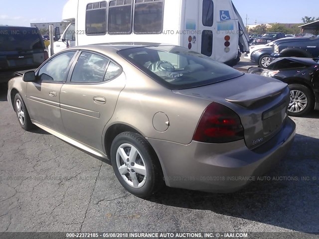 2G2WP552171161067 - 2007 PONTIAC GRAND PRIX ბეჟი ფოტო 3